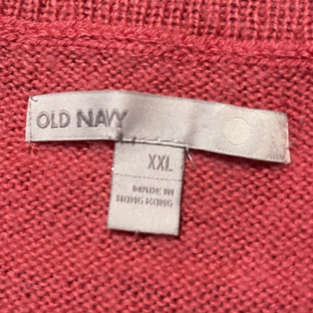 Old Navy Pink Light Weight Pullover Sweater Size XXL - Picture 3 of 6